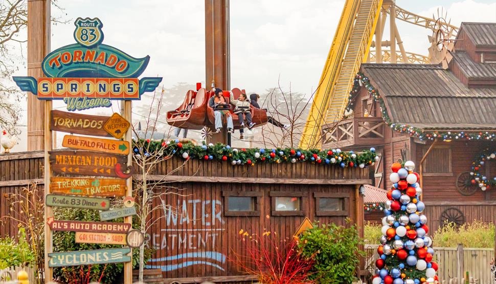 Christmas at paultons park